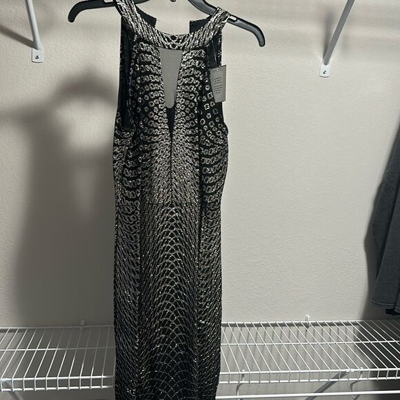 Jump Dresses & Skirts - Dillards Black & Silver Glitter Dress